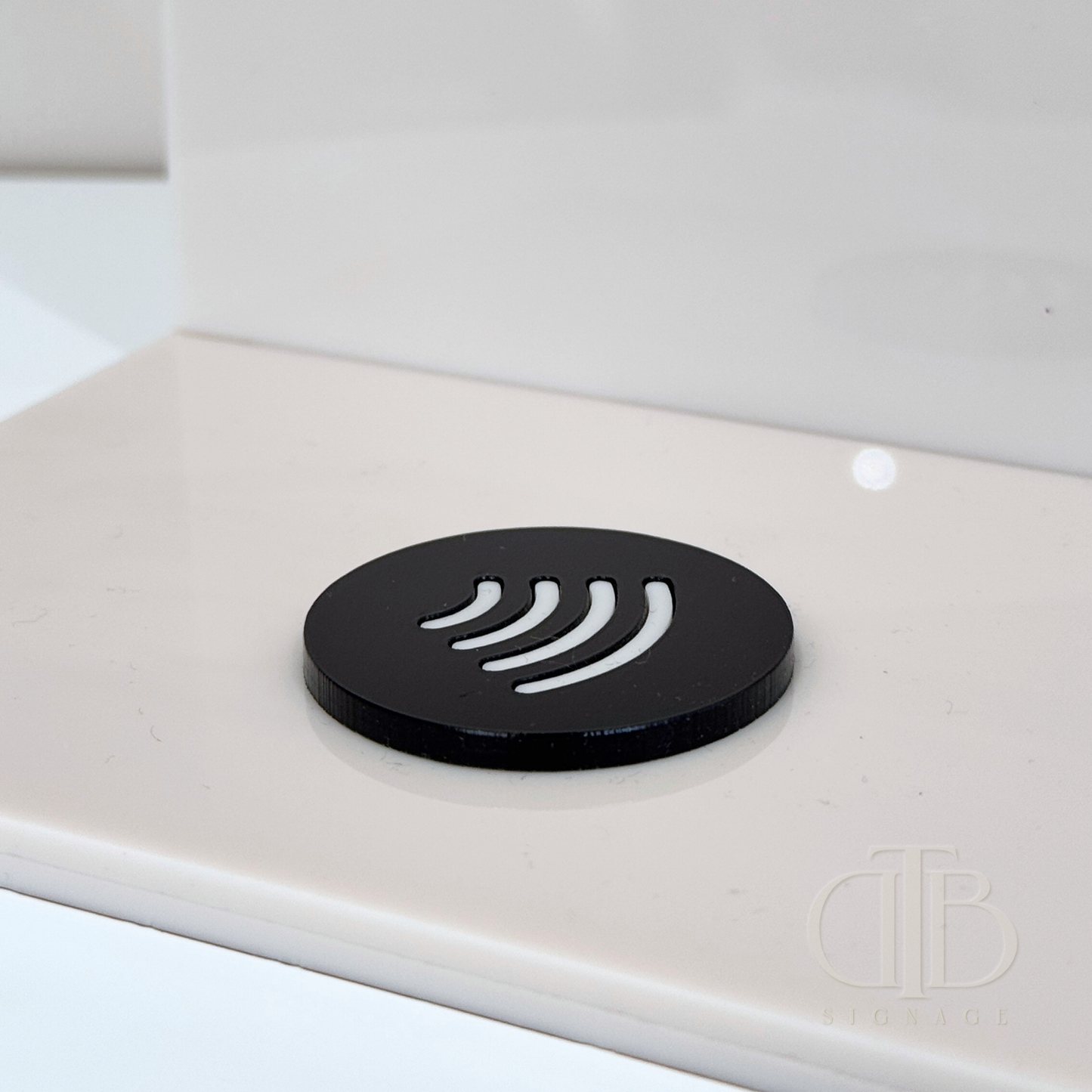 NFC Social Media Board Sign | Personalised Logo