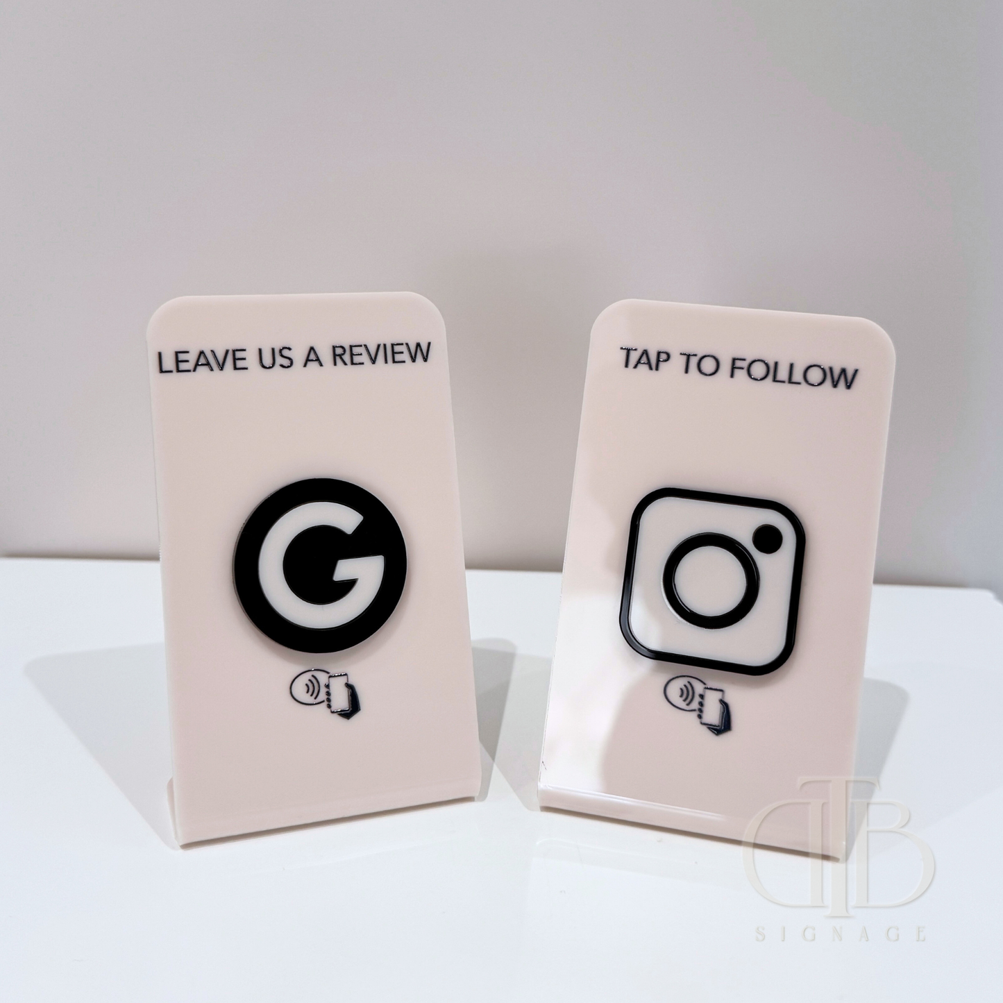 NFC Stand for Google Review or Social Media