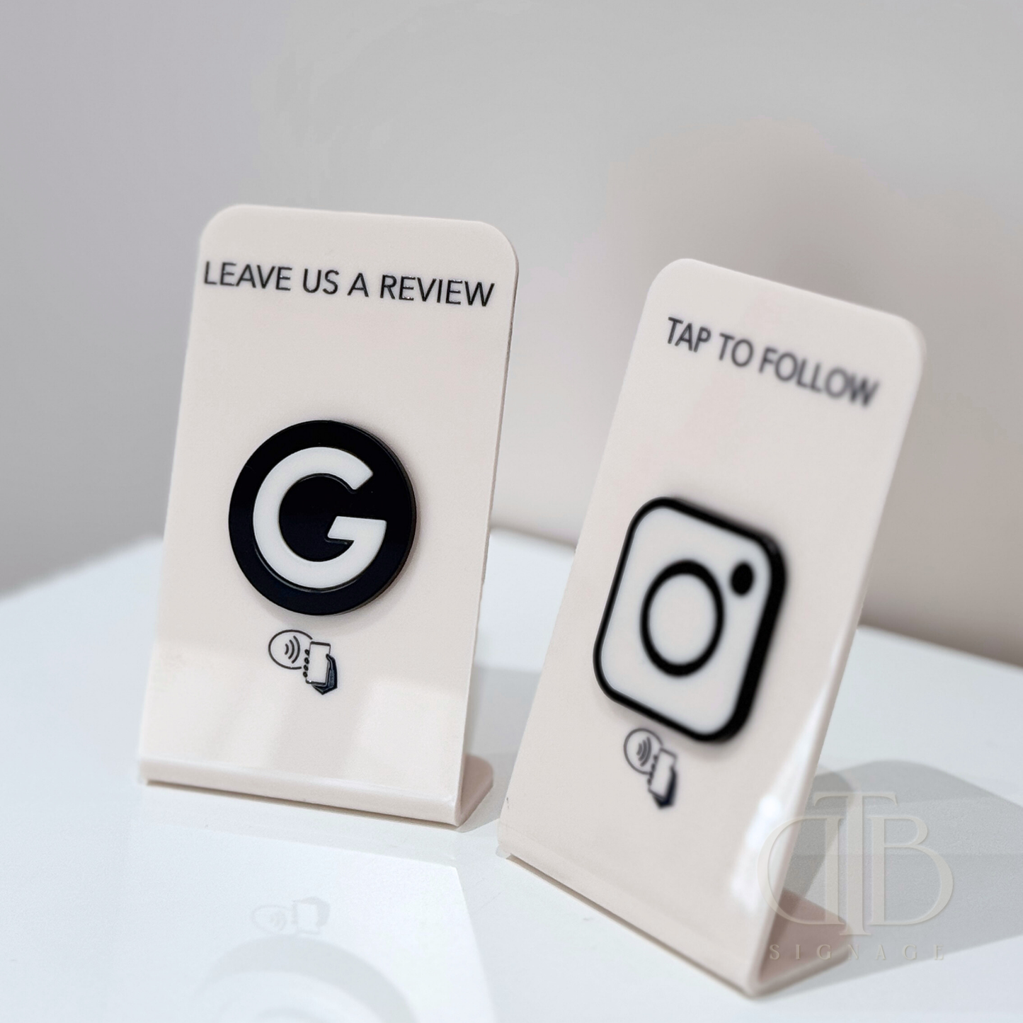 NFC Stand for Google Review or Social Media