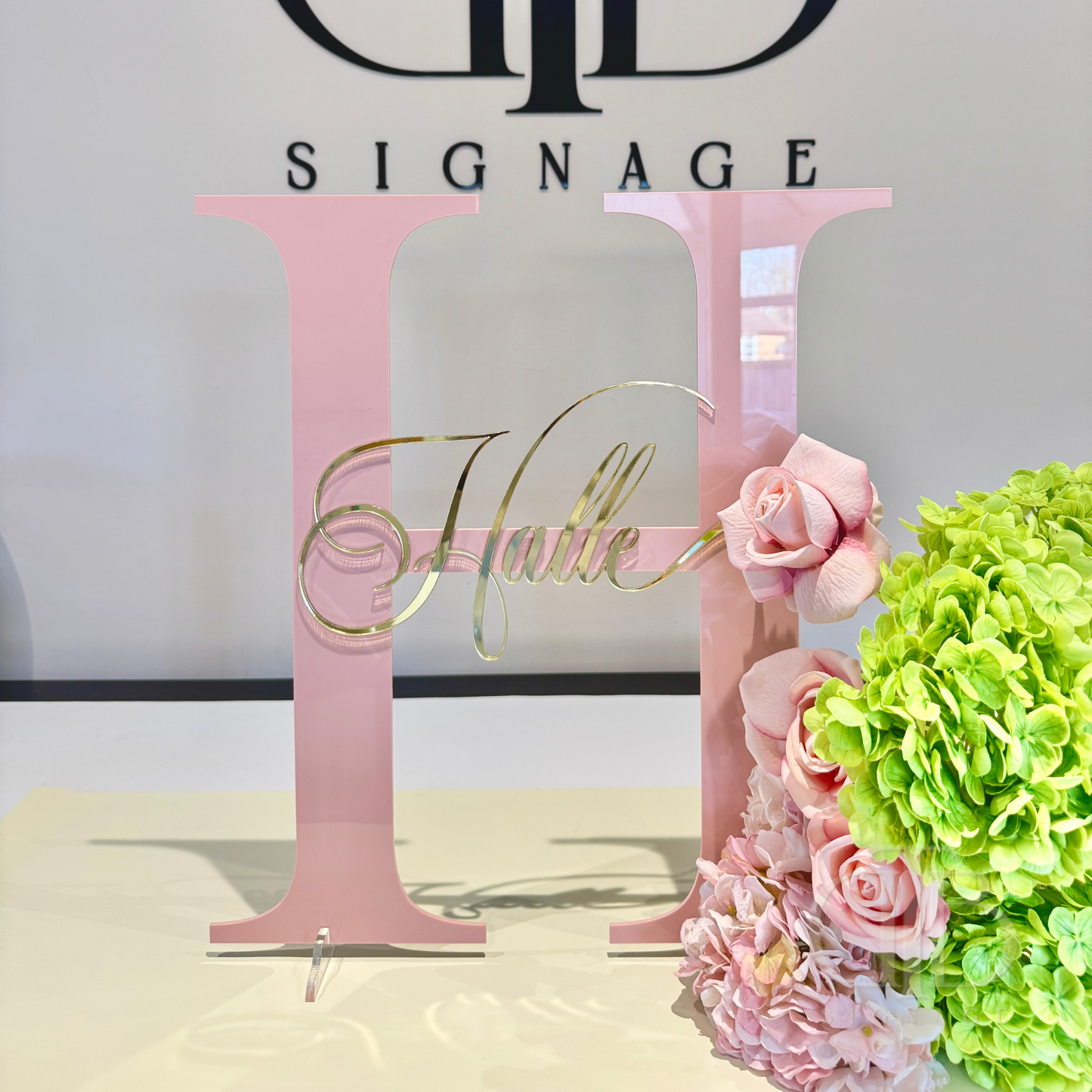 Name Acrylic Signage | Birthday | Nursery | Single Layer Acrylic