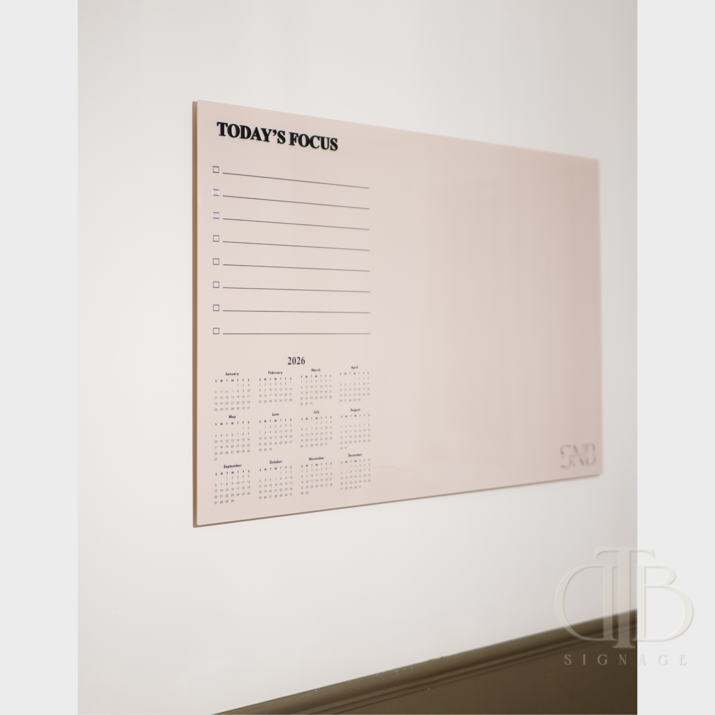 The Focus Board | Personalised Action Board