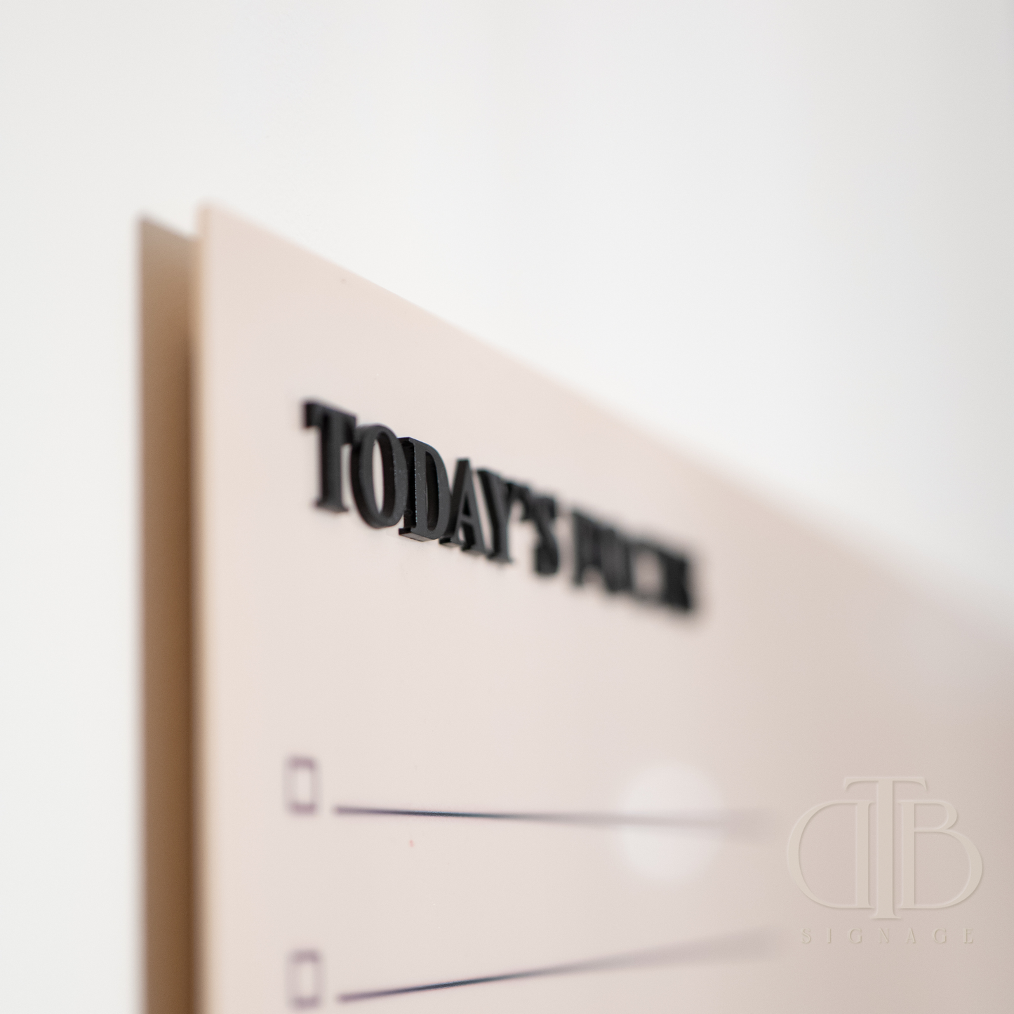 The Focus Board | Personalised Action Board