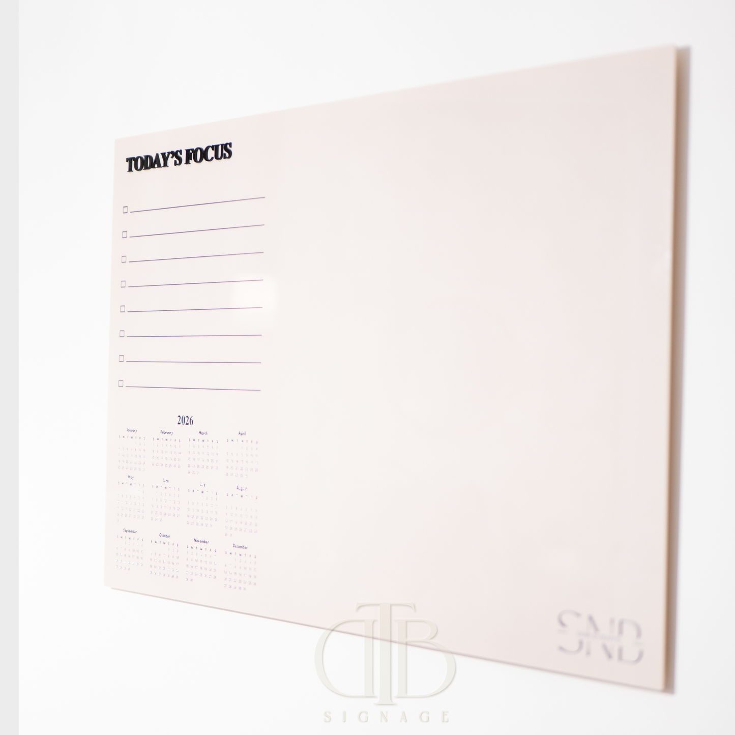 The Focus Board | Personalised Action Board