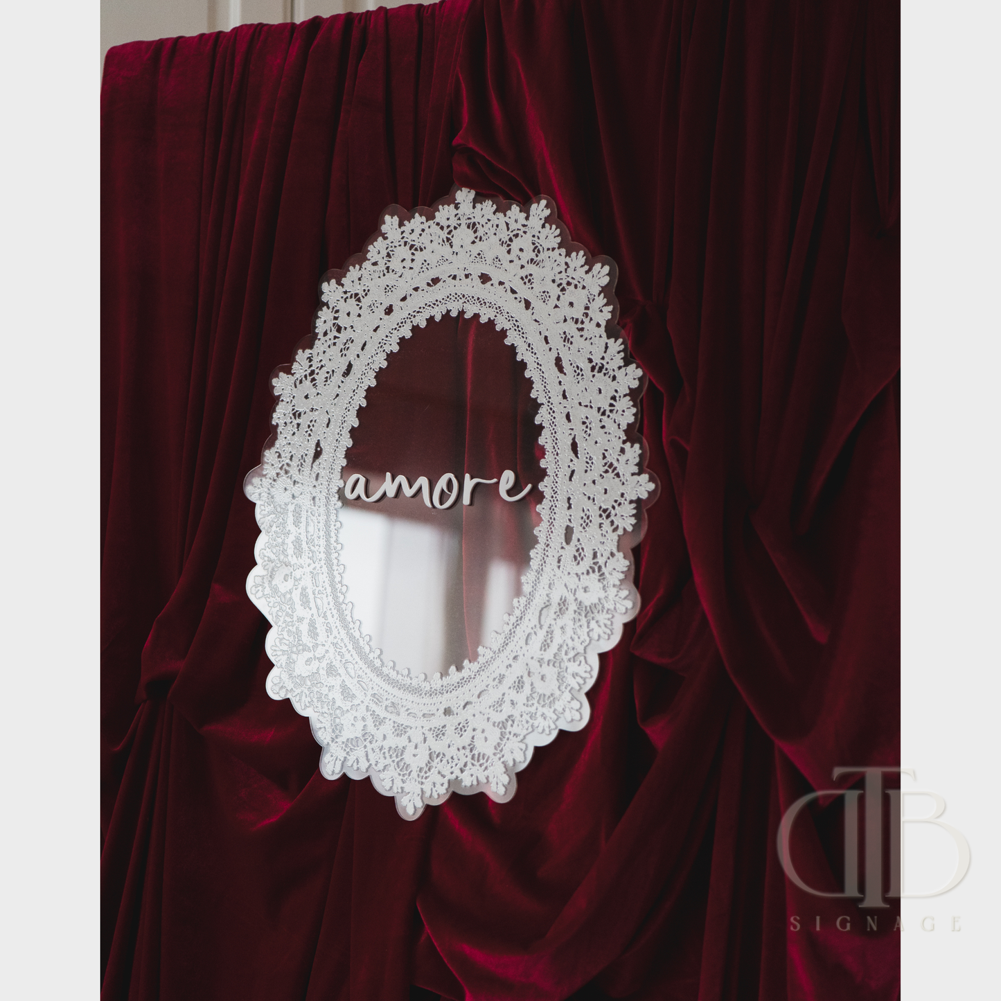 TDB Signature Plaques- The Lace Medallion