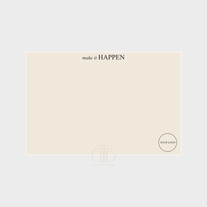 Make it Happen | Personalised Action Board