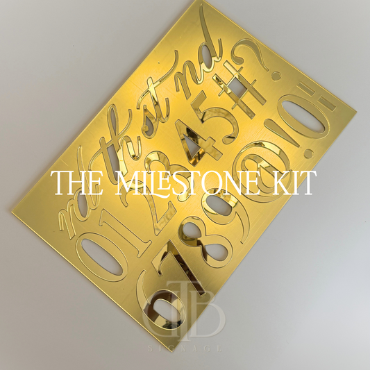 The Milestone Kit
