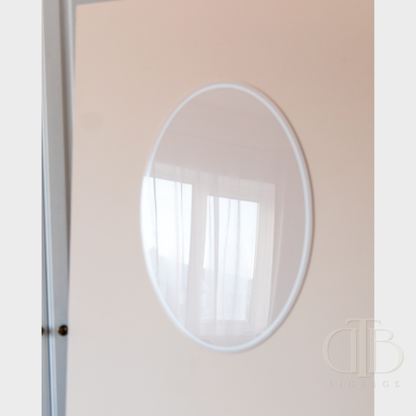 TDB Signature Plaques- The Soft Oval