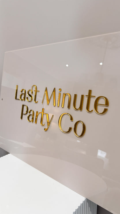 Business Wall Signage | Personalised | Rectangular