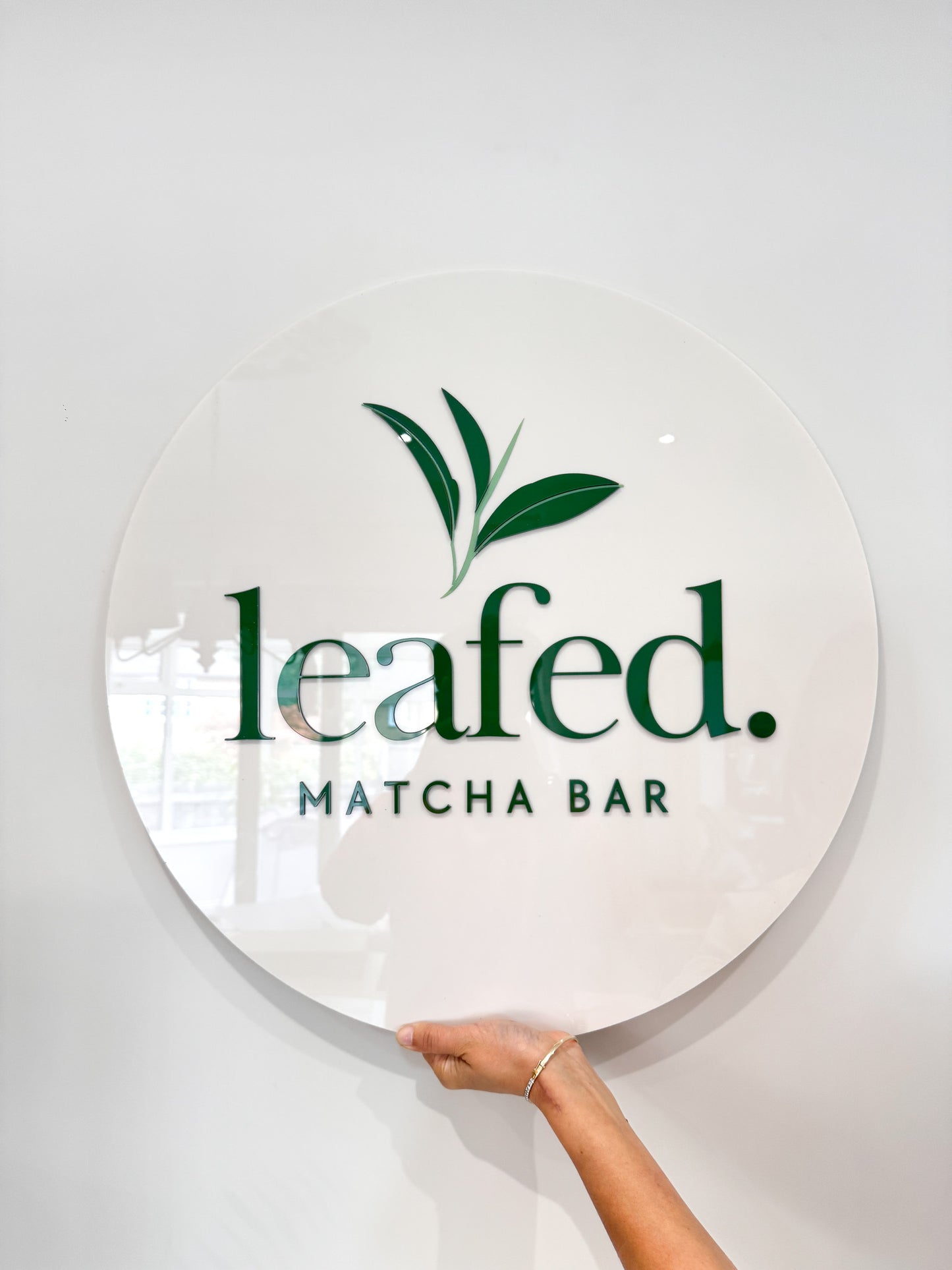Business Wall Signage | Personalised | Disc