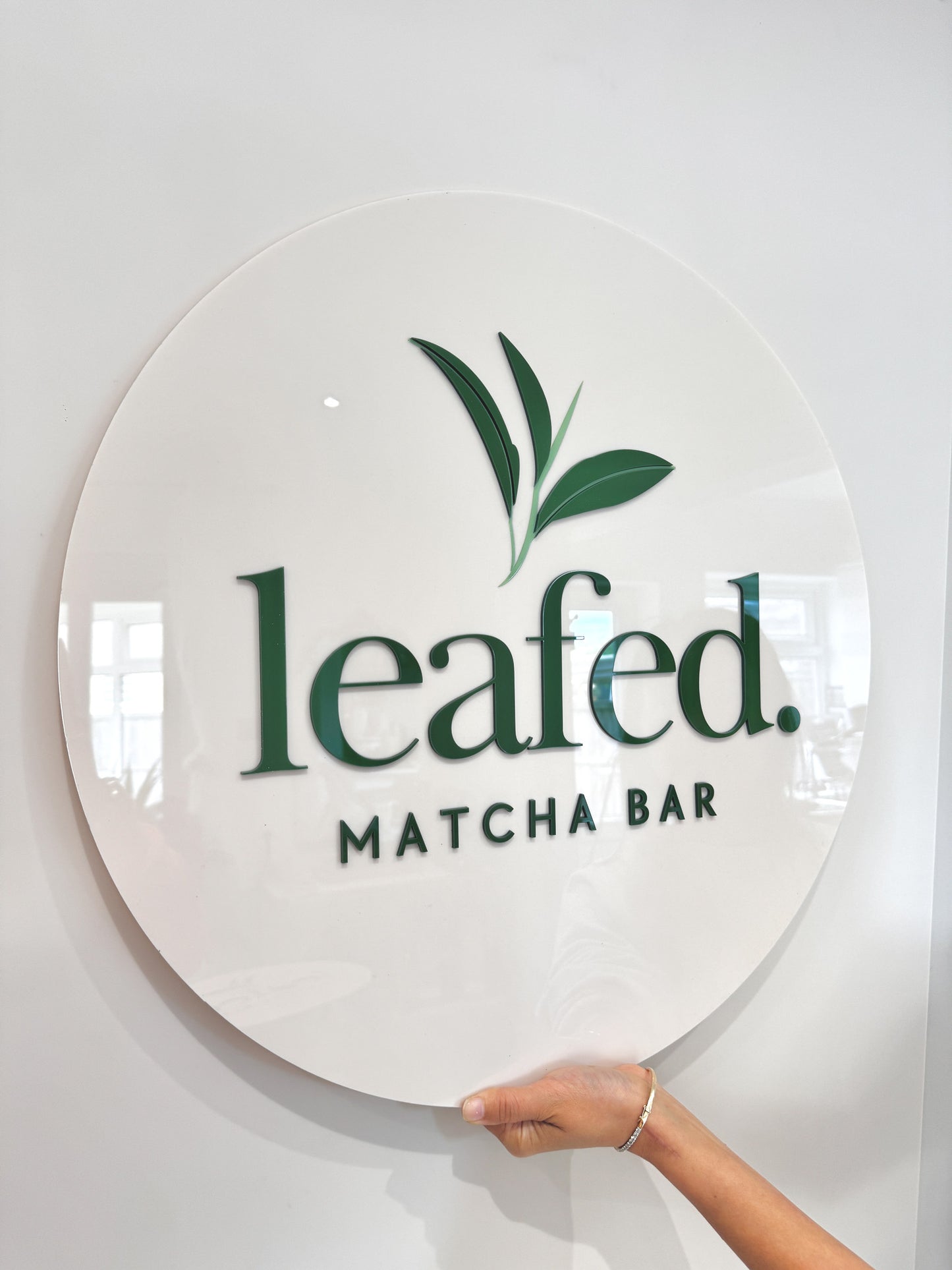 Business Wall Signage | Personalised | Disc