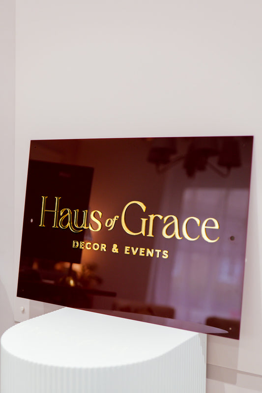 Business Wall Signage | Personalised | Rectangular