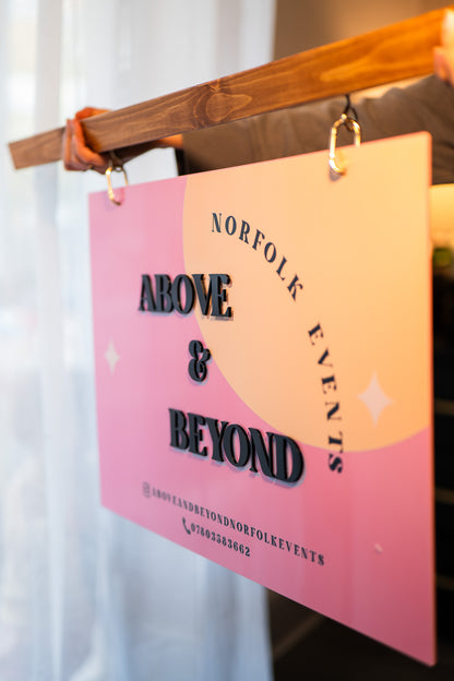 Outdoor Business Signage | Personalised | Rectangular