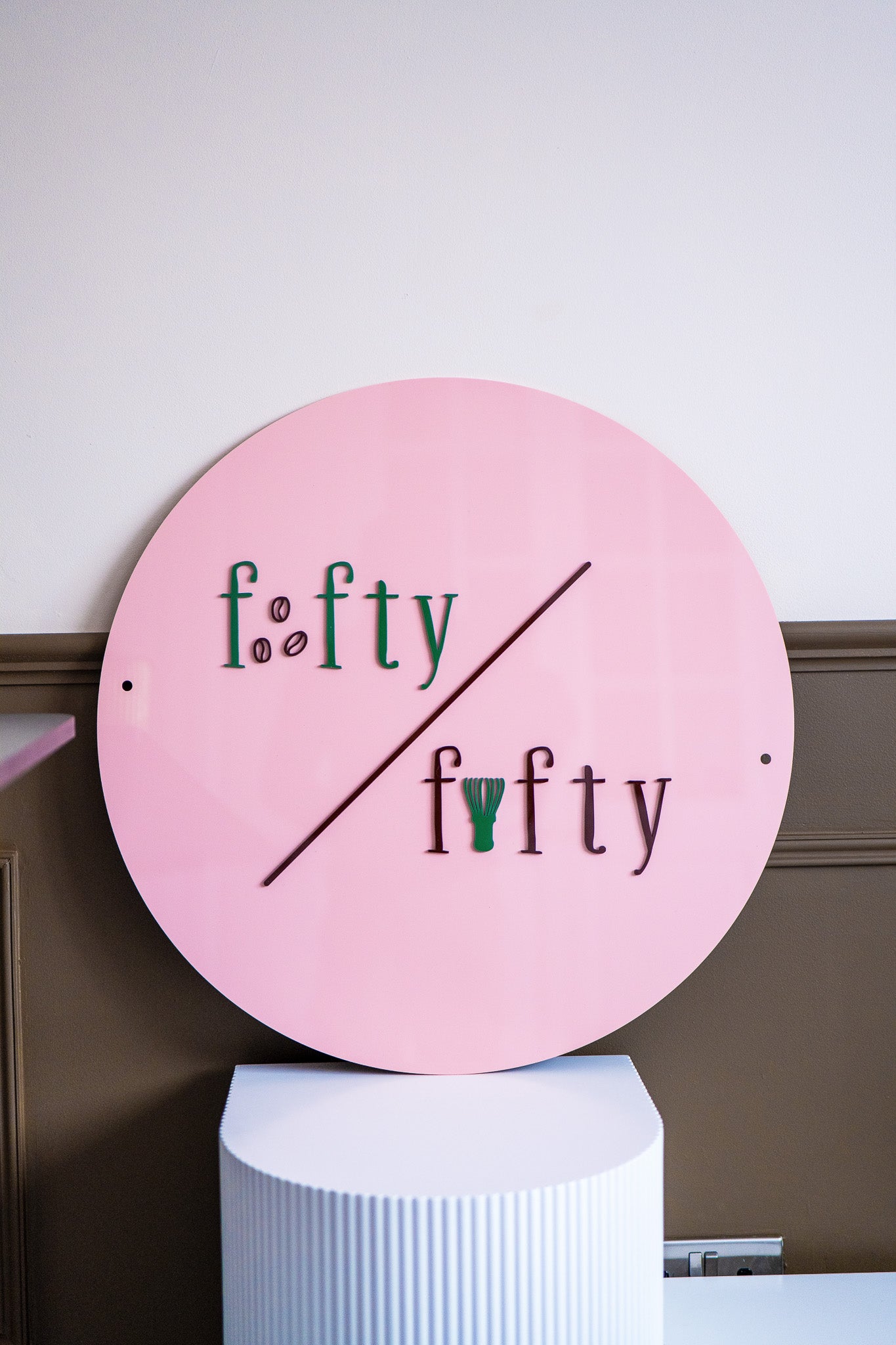 Business Wall Signage | Personalised | Disc