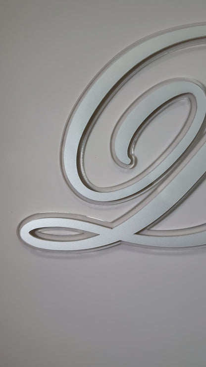 Bride Acrylic Signage | Bridal Shower | Wedding Signage | Pearl Acrylic Limited Edition | Double Layered Acrylic